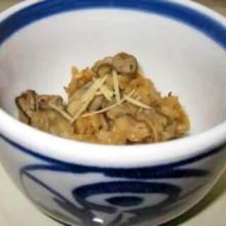 完全栄養食品の牡蠣・・・薬膳「牡蠣めし」！